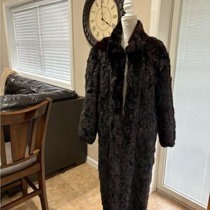 Full length Mink Fur Coat